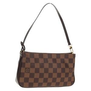 LOUIS VUITTON Damier Ebene Navona Accessory Pouch N51983 LV Auth am10141V